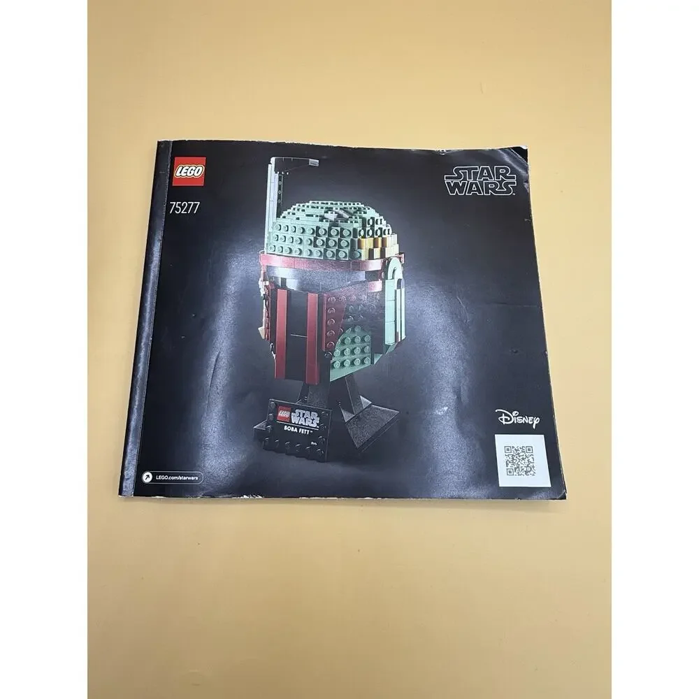USED LEGO BOBA FETT HELMET SET 75277 - USED - 100%